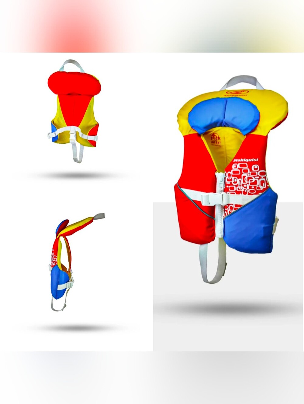 Life Jacket PFD For Infant Under 30 lbs, Stohlquist
